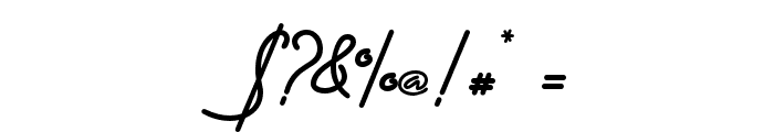 DWARF Signature Regular Font OTHER CHARS