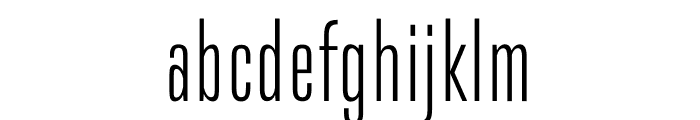 DaBronx Sans Light Font LOWERCASE