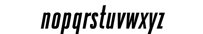 DaBronx Sans Medium Italic Font LOWERCASE