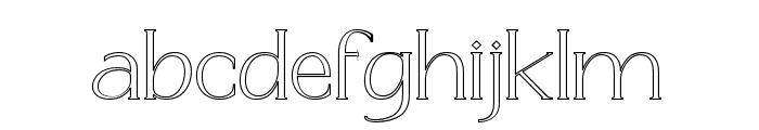 DaRh-regular-Outline Font family Regular Font LOWERCASE