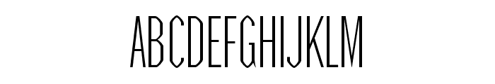 Daania-Light Font UPPERCASE