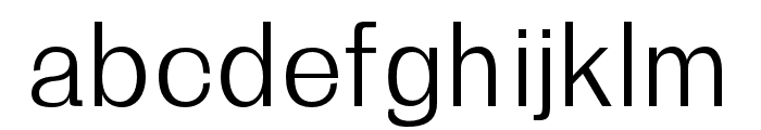 Daaron-regular Font LOWERCASE