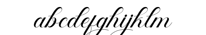 Dabintta Font LOWERCASE