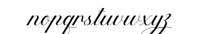 Dabintta Font LOWERCASE