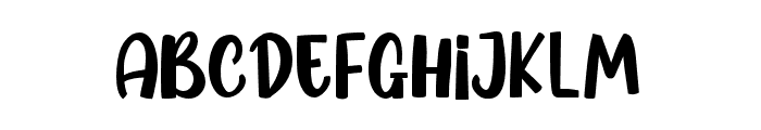 Dacon Font LOWERCASE