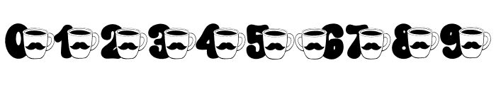 Dad Coffee Font OTHER CHARS