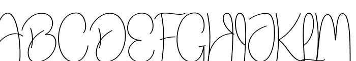 Daddy Signature Font UPPERCASE