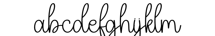Daddy Signature Font LOWERCASE