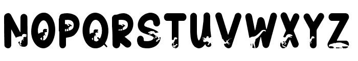 Dadysaurus Font UPPERCASE