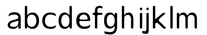 Daecca-Round Font LOWERCASE