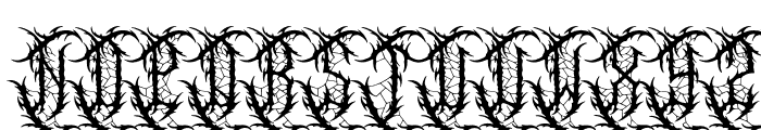 Daemonize Evils Font UPPERCASE