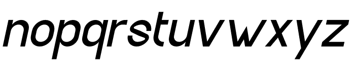 Daggadu Italic Font LOWERCASE