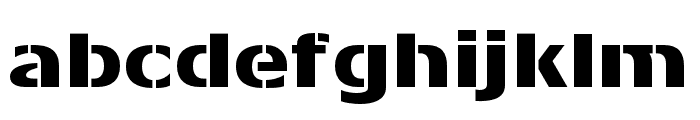 Daground-Regular Font LOWERCASE