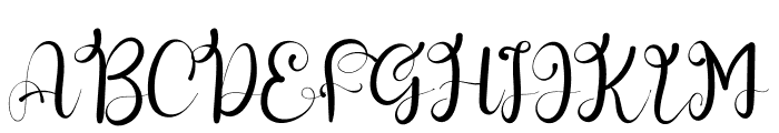 Dagtina Font UPPERCASE