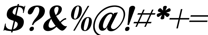 Dahlia Regictik Italic Font OTHER CHARS