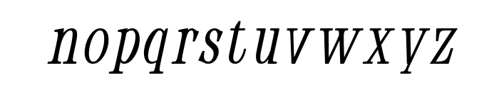 Dahliana Bold Oblique Font LOWERCASE