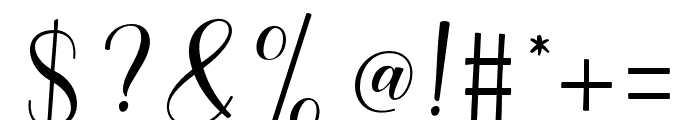 DaicyScript Font OTHER CHARS