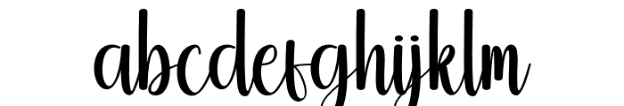 Daily Bright Font LOWERCASE