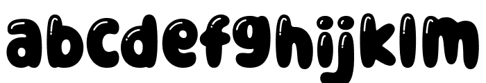 Daily Bubble Font LOWERCASE