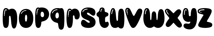 Daily Bubble Font LOWERCASE