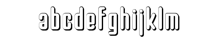 Daily Gifts 3D Regular Font LOWERCASE
