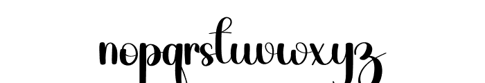 Daily Holiday Font LOWERCASE