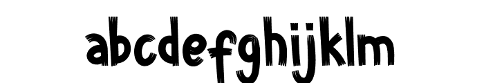 Daily Milk Font LOWERCASE