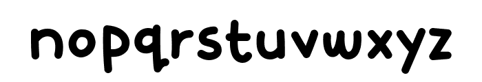 Daily Note Font LOWERCASE