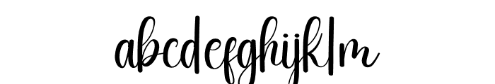 Daily Spring Font LOWERCASE