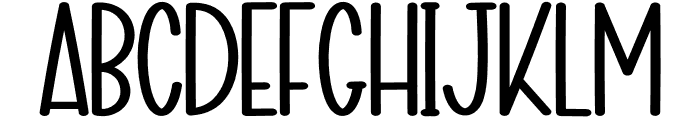 Daily Thinking Font LOWERCASE