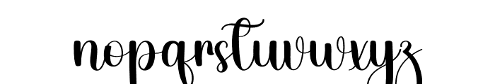 Daily Wedding Font LOWERCASE