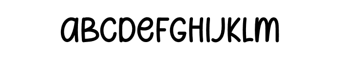 Daily Weekend Font LOWERCASE