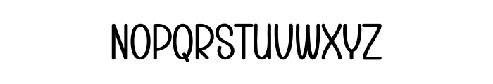 Daily Winter Font LOWERCASE