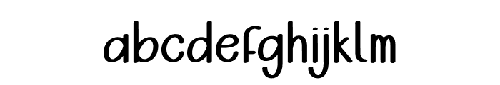 Dailyboy Font LOWERCASE