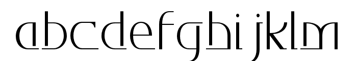 Daimor-ExtraLight Font LOWERCASE