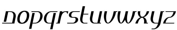 Daimor-MediumSlanted Font LOWERCASE