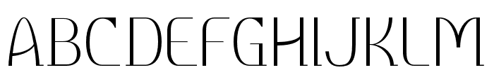 Daimor-Thin Font UPPERCASE