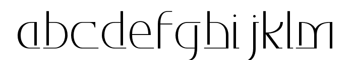 Daimor-Thin Font LOWERCASE