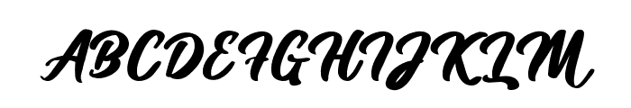 Daintti Swirl Regular Font UPPERCASE