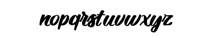 Daintti Swirl Regular Font LOWERCASE