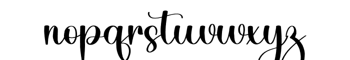 Dairy Wedding Font LOWERCASE