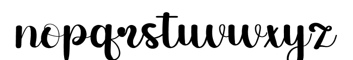 Dairy Font LOWERCASE