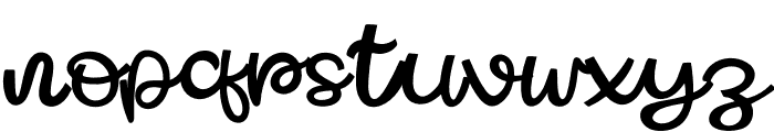 Daisy Bloom Font LOWERCASE