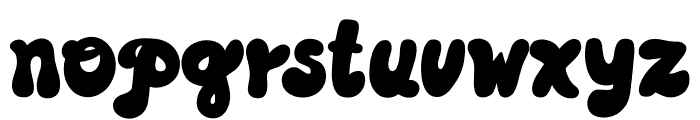 Daisy Disco Solid Font LOWERCASE