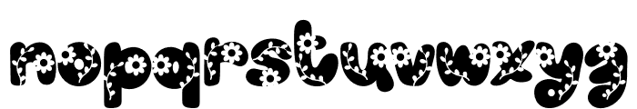 Daisy Smile Font LOWERCASE