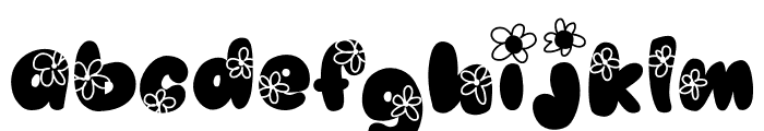 Daisy summer Font LOWERCASE