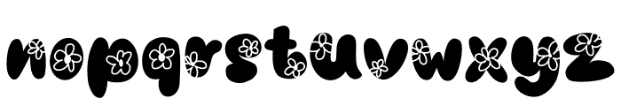 Daisy summer Font LOWERCASE