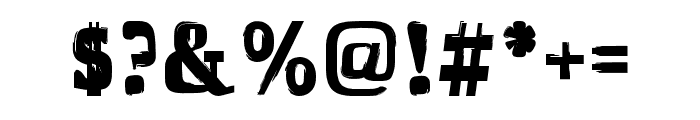 Dakkota-Regular Font OTHER CHARS