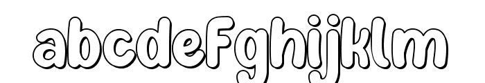 Dalbys Shadow Shadow Font LOWERCASE