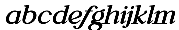 Daleant Semi Bold Italic Font LOWERCASE